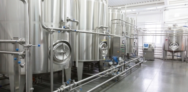 Food and beverage industry data cabling
